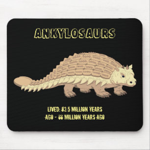 Ankylosaurus Dinosaur Mouse Pad
