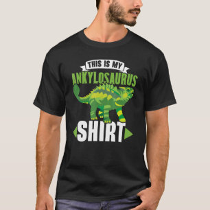 Ankylosaurus Future Paleontologist Dinosaur  T-Shirt