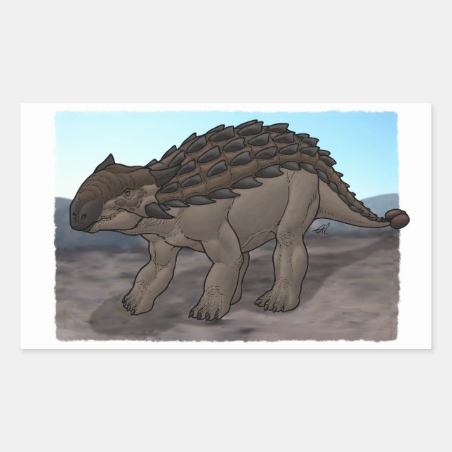 Ankylosaurus Sticker (Front)
