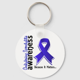 Ankylosing Spondylitis Awareness 5 Keychain