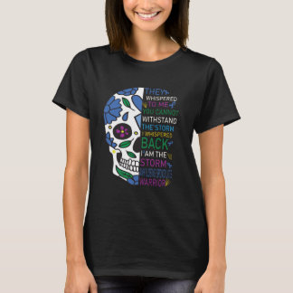 Ankylosing Spondylitis Awareness Warrior Support T-Shirt