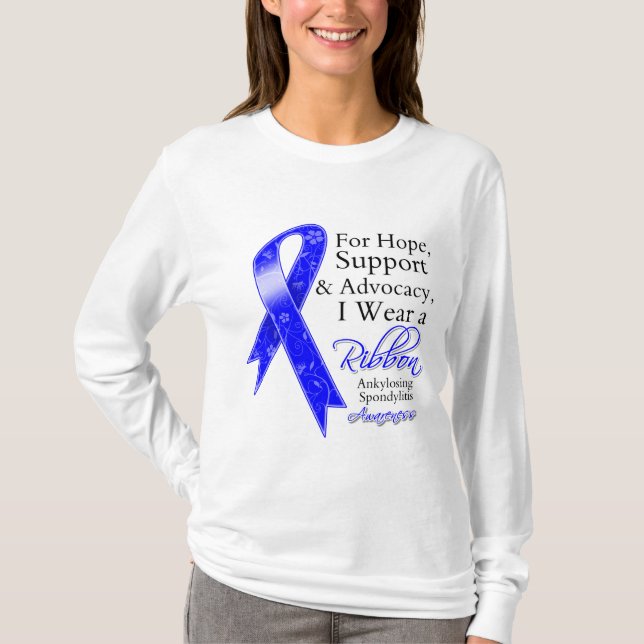 Ankylosing Spondylitis Support Hope T-Shirt (Front)