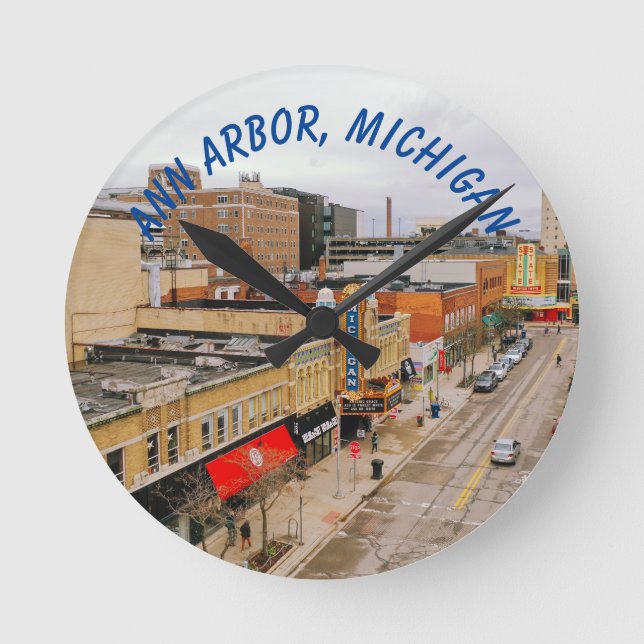 Ann Arbor, horloge murale du Michigan (Recto)