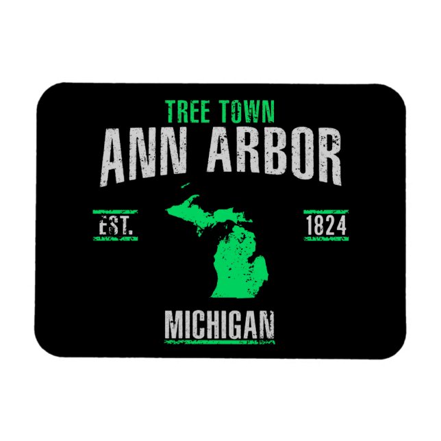 Ann Arbor Magnet (Horizontal)