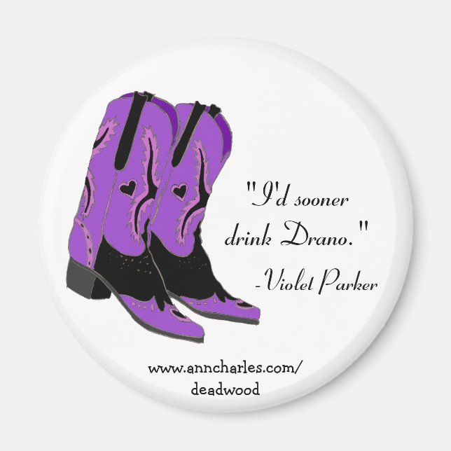 Ann Charles Deadwood Magnets Violet Parker Citatio (Devant)