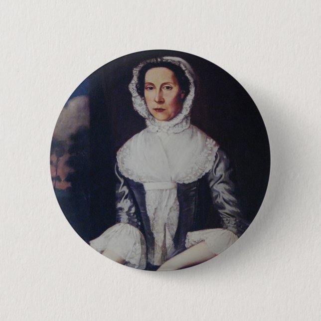 Ann Diggs Graeme I 2 Inch Round Button (Front)