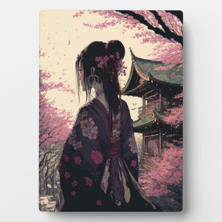 Ann Japan - Fotoplatte mit Ständer Plaque