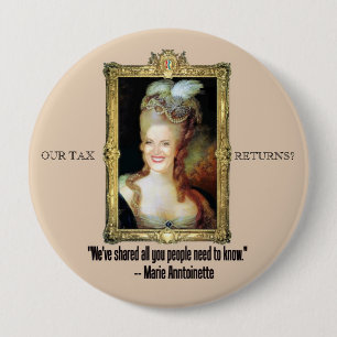Ann Romney as Marie Antoinette 4 Inch Round Button