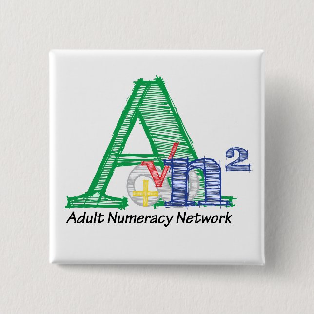 ANN Square Pin with Logo (Front)