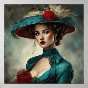 Anna A Propice Dame Art Déco