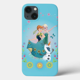 Anna and Elsa   Celebrate Sisterhood iPhone 13 Case