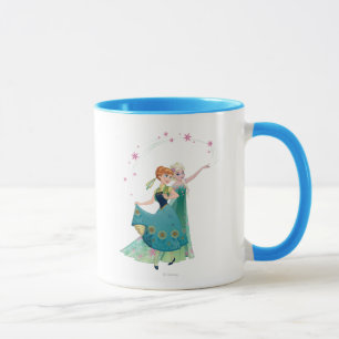 Anna and Elsa   Celebrate Sisterhood Mug
