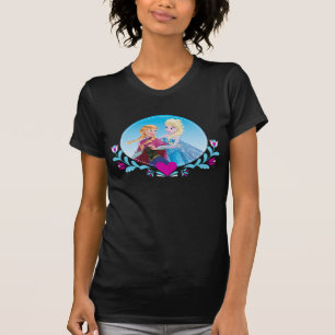 Anna and Elsa Embracing T-Shirt