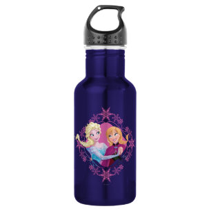 Anna and Elsa   Family Forever 532 Ml Water Bottle