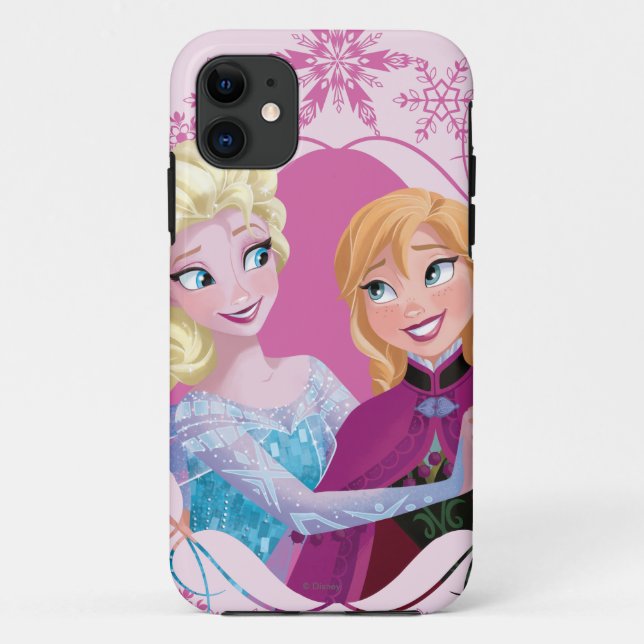 Anna and Elsa | Family Forever Case-Mate iPhone Case (Back)