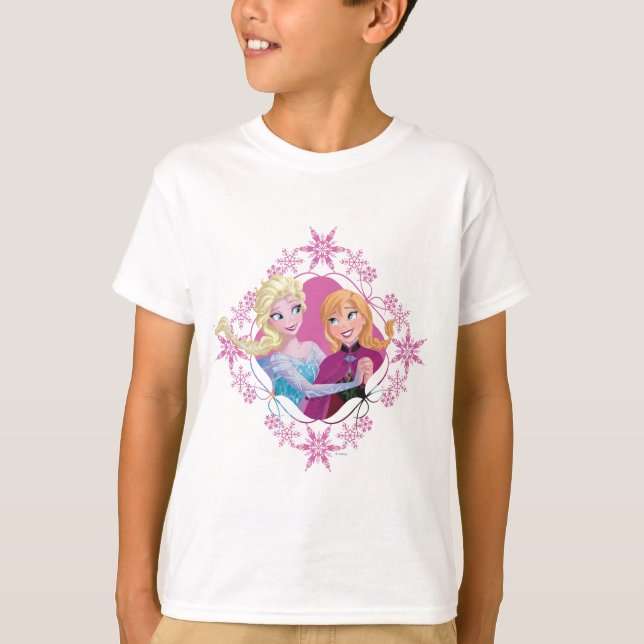 Anna and Elsa | Family Forever T-Shirt (Front)