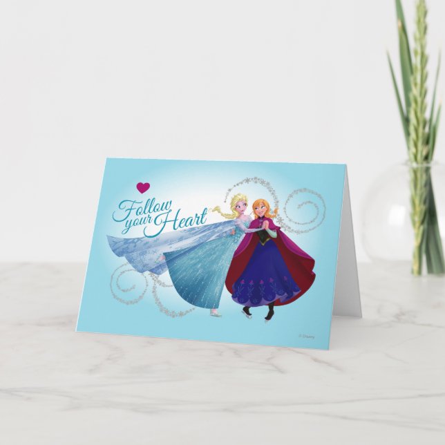 Anna and Elsa | Family Love Card (Front)