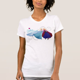 Anna and Elsa Family Love T-Shirt