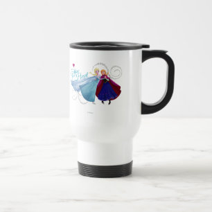 Anna and Elsa Family Love Travel Mug