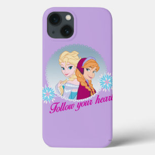 Anna and Elsa   Follow Your Heart iPhone 13 Case