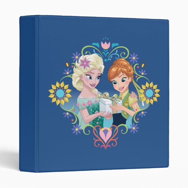 Anna and Elsa | Gift for Sister Binder (Front/Spine)