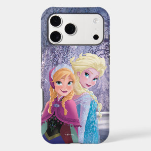 Anna and Elsa Holding Hands