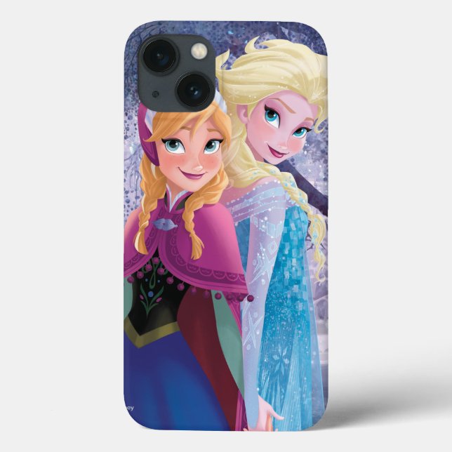 Anna and Elsa | Holding Hands Case-Mate iPhone Case (Back)