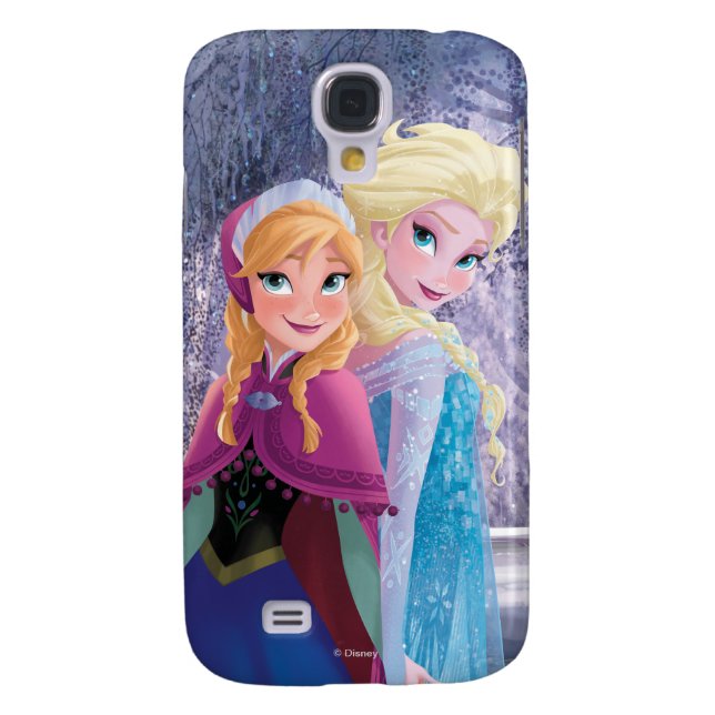 Anna and Elsa | Holding Hands Case-Mate Samsung Galaxy Case (Back)