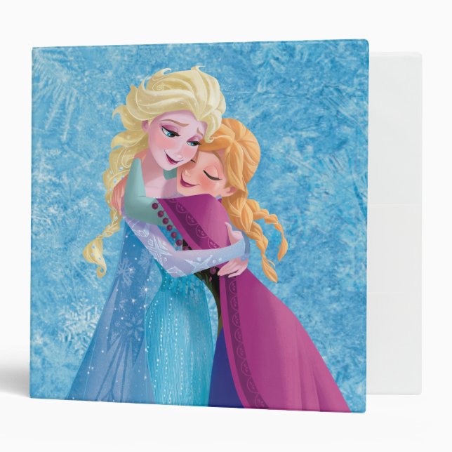 Anna and Elsa | Hugging Binder (Front/Inside)