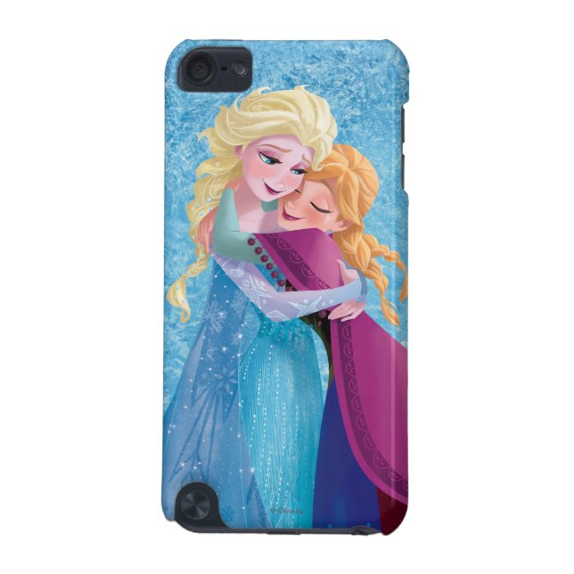 Anna and Elsa | Hugging iPod Touch (5th Generation) Cover (Back)