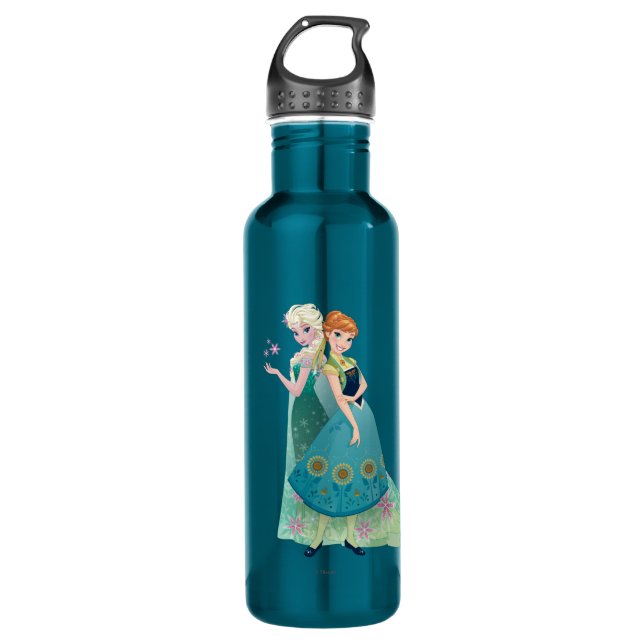 Anna and Elsa | My Sister Loves Me 710 Ml Water Bottle (Front)
