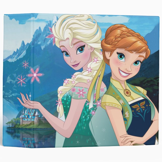 Anna and Elsa | My Sister Loves Me Binder (Front/Spine)