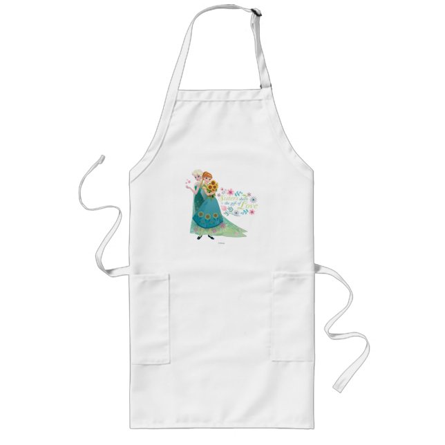 Anna and Elsa | Sister Love Long Apron (Front)