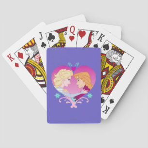 Anna and Elsa Strong Bond Playing Cards