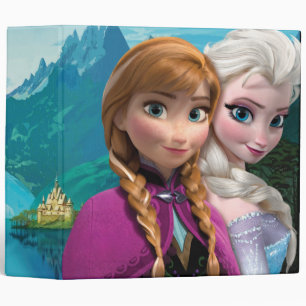 Anna and Elsa   Together Binder