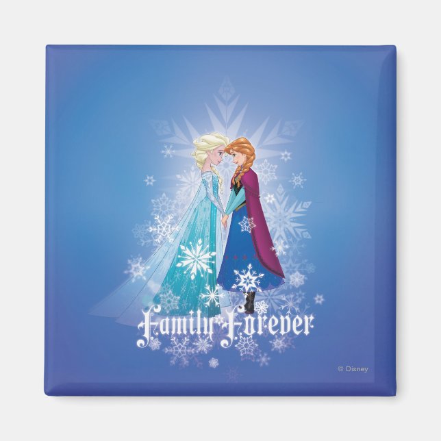 Anna and Elsa | Together Forever Magnet (Front)