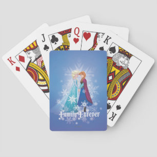 Anna and Elsa Together Forever Playing Cards