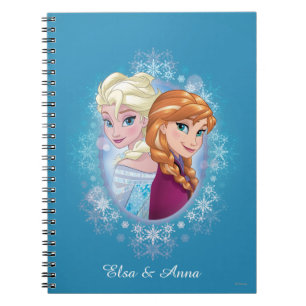 Anna and Elsa   Winter Magic Notebook