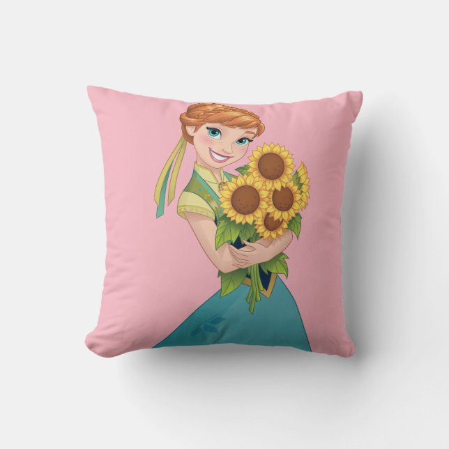 Anna | Bring on the Sunshine Throw Pillow (Front)