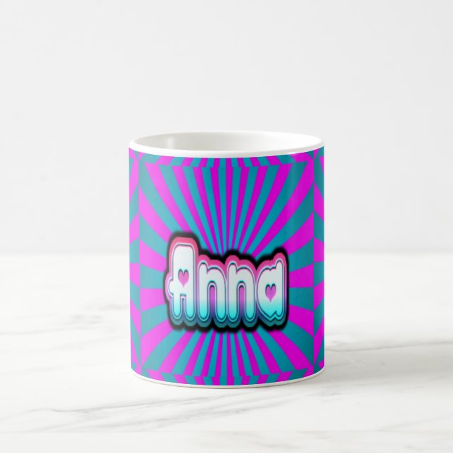 anna burst coffee mug (Center)