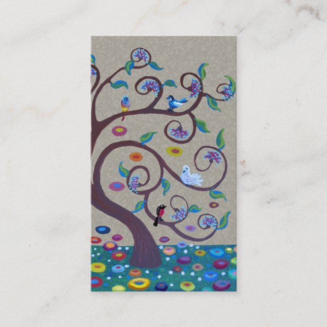 Anna Casey Art Business Card (Front)