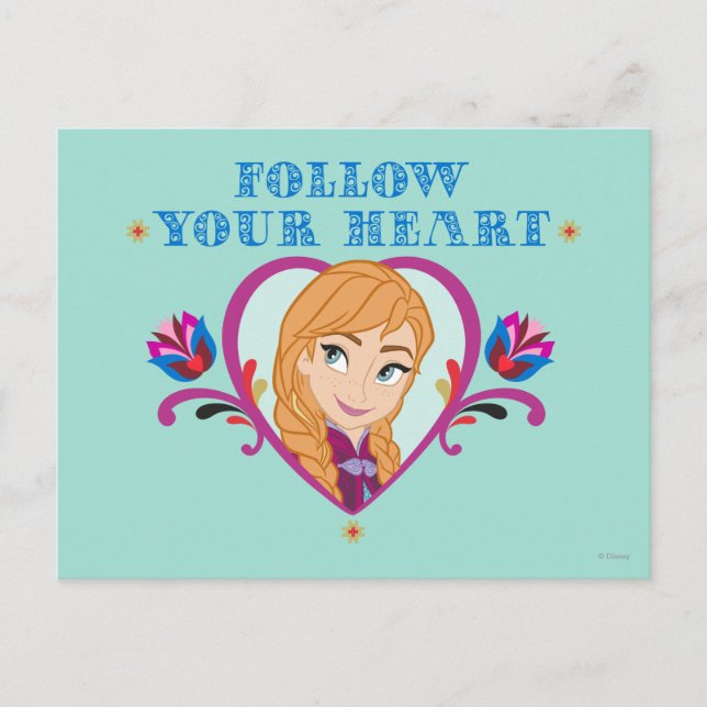 Anna | Follow your Heart Postcard (Front)