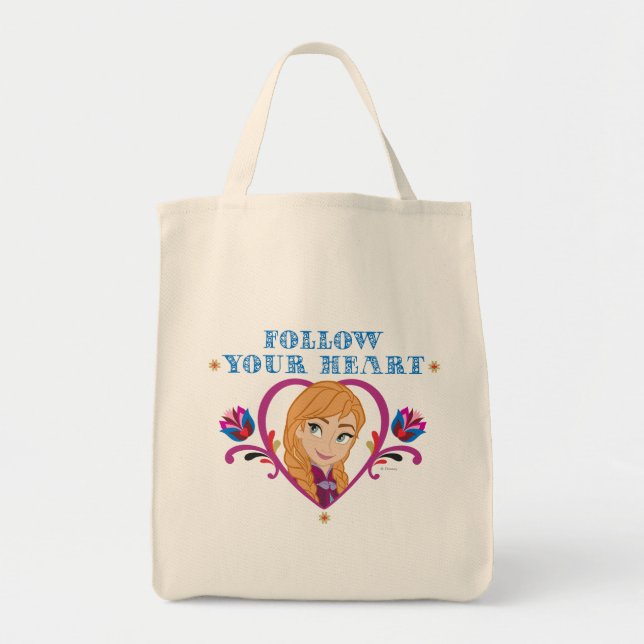 Anna | Follow your Heart Tote Bag (Front)