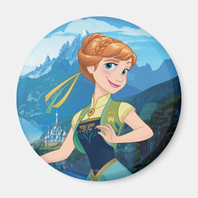 Anna | Heart Full of Sunshine Magnet (Front)