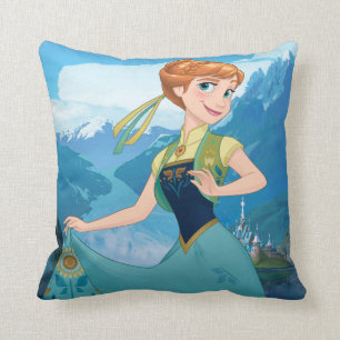 Anna   Heart Full of Sunshine Throw Pillow