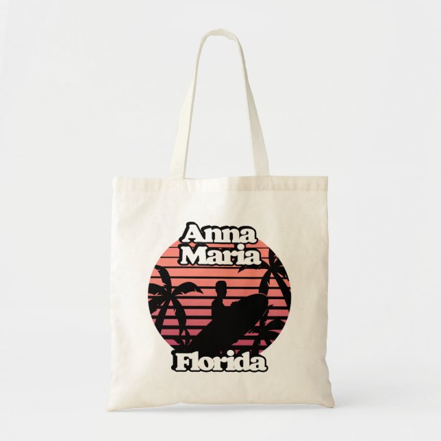 Anna Maria Florida Tote Bag (Front)