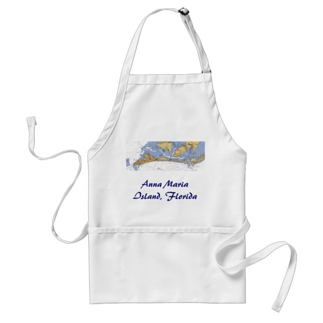 Anna Maria Island Florida Nautical chart Apron (Front)