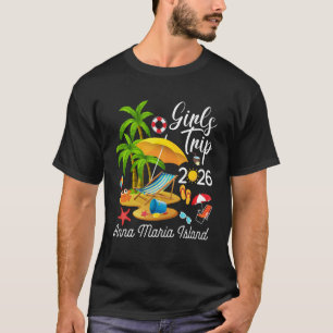 Anna Maria Island Florida Summer Tropical Girls Tr T-Shirt
