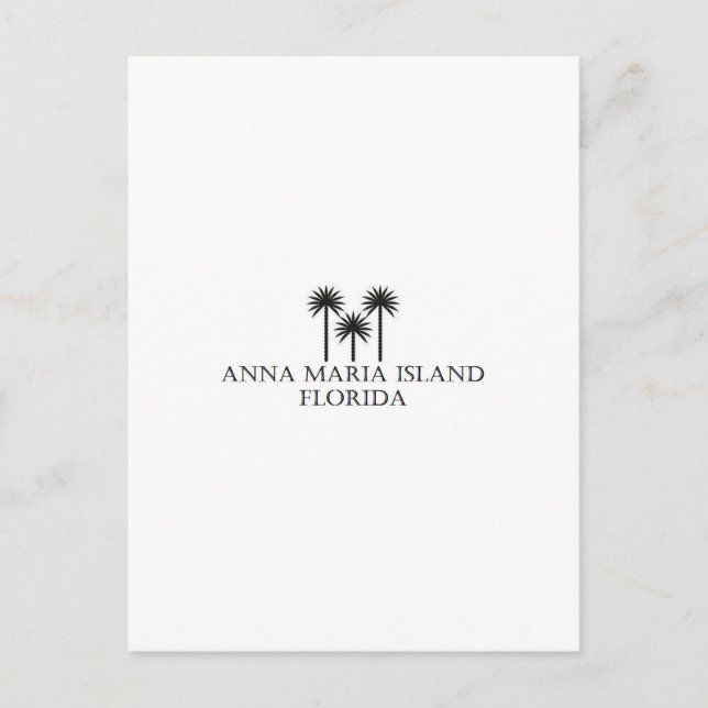 Anna Maria Island Postcard (Front)
