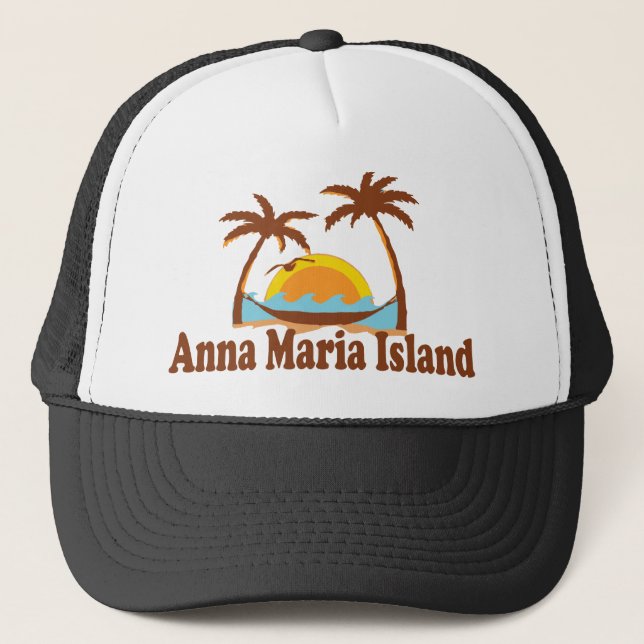Anna Maria Island. Trucker Hat (Front)